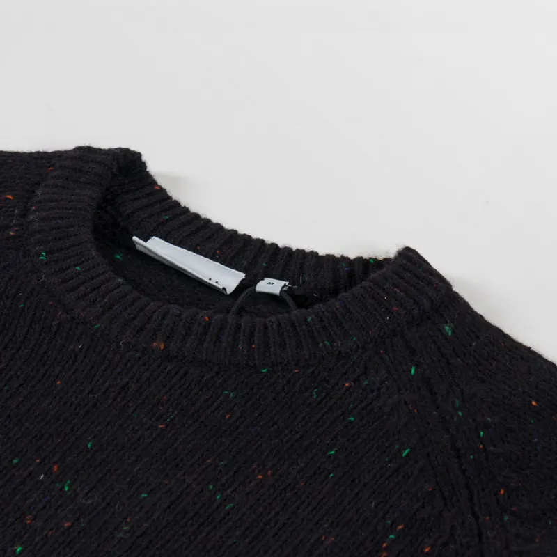Carhartt WIP Anglistic Sweater Speckled Black-4