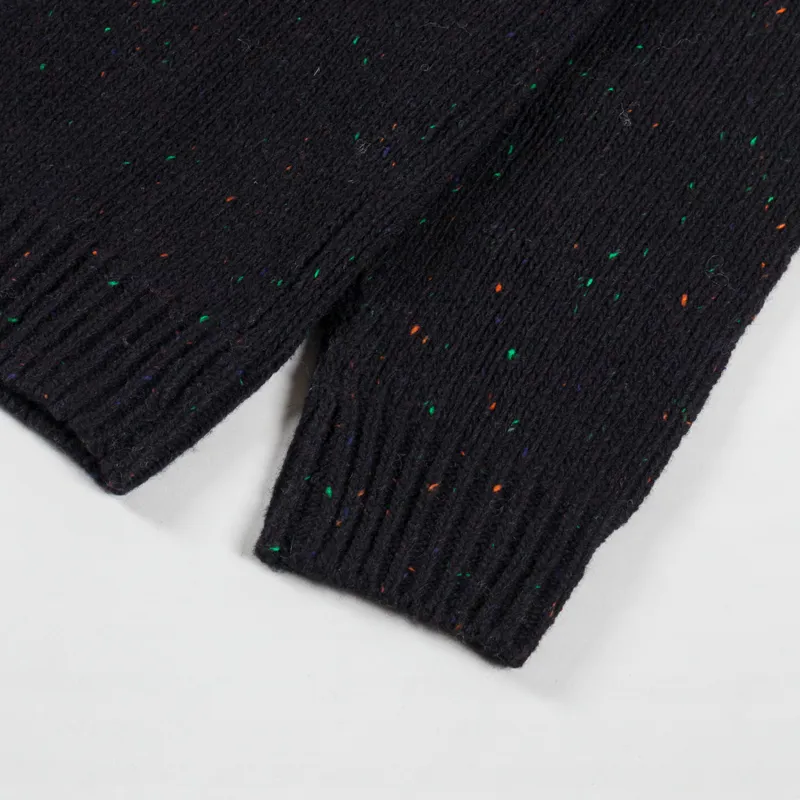Carhartt WIP Anglistic Sweater Speckled Black-6