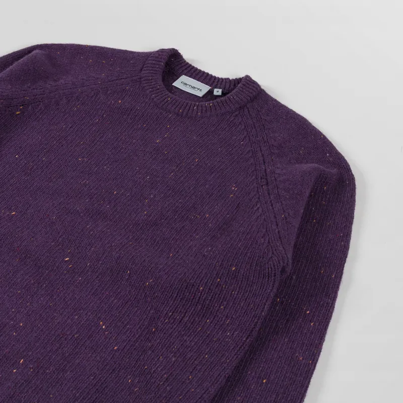 Carhartt WIP Anglistic Sweater Speckled Lokers-2