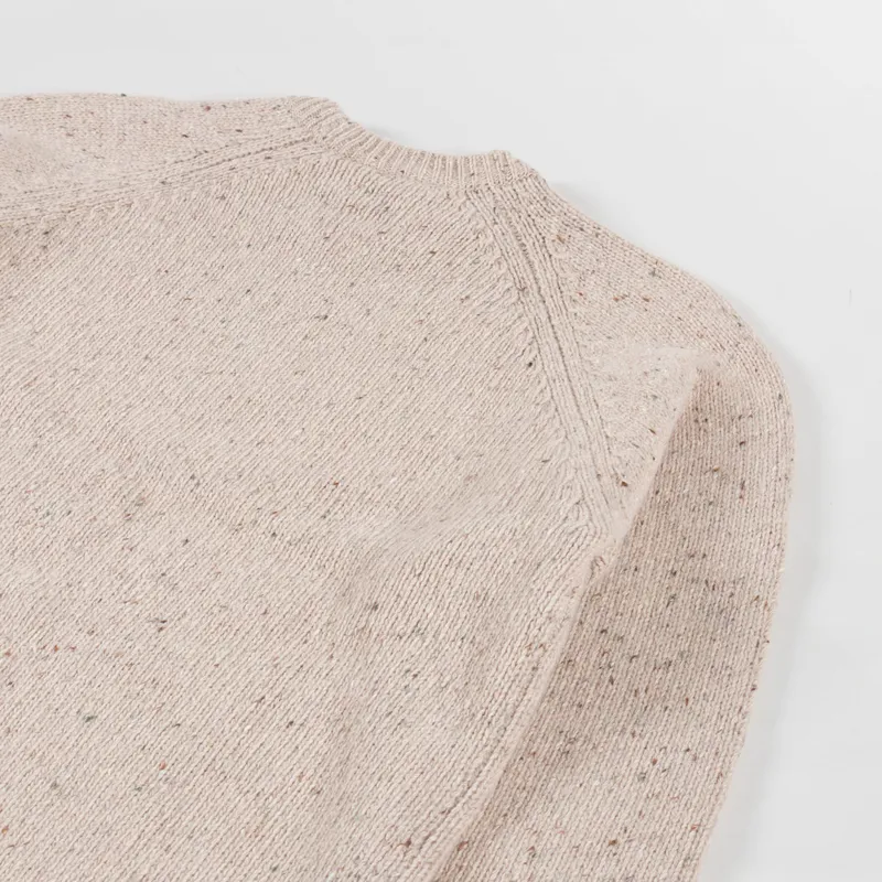 Carhartt WIP Anglistic Sweater Speckled Fleur De Sel-3
