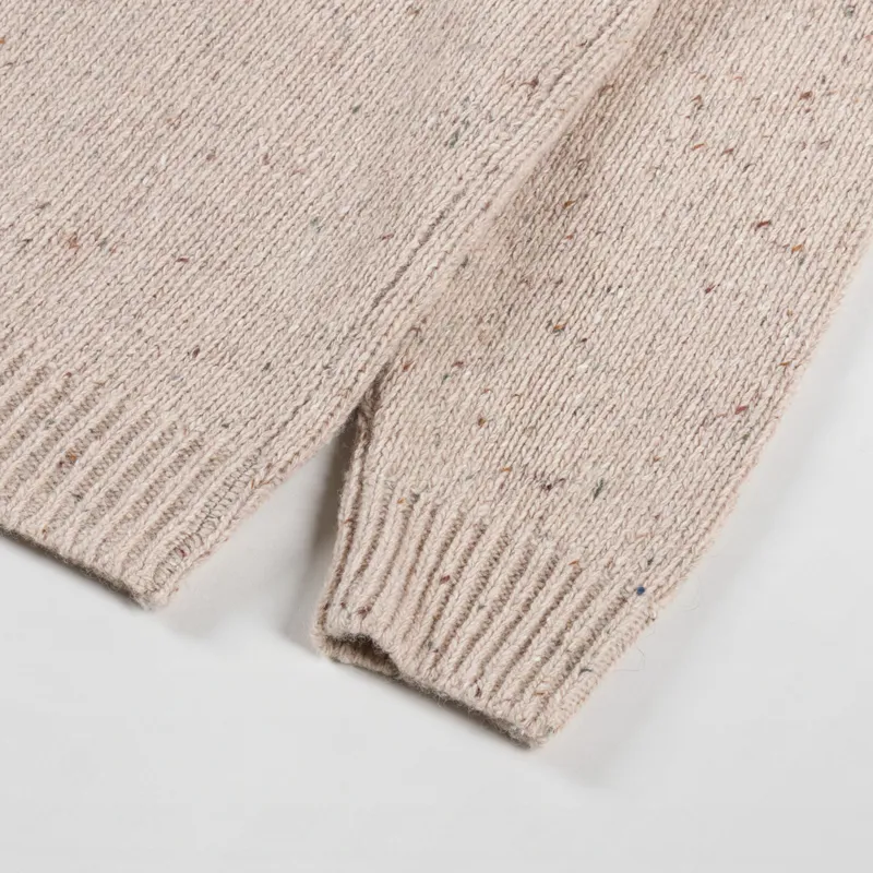 Carhartt WIP Anglistic Sweater Speckled Fleur De Sel-6