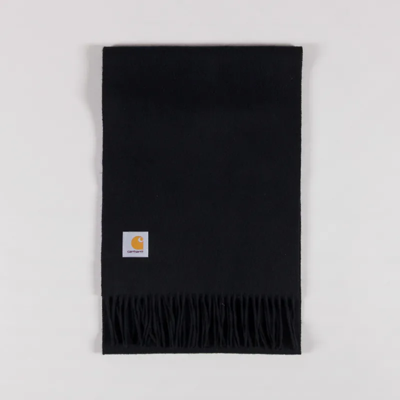 Carhartt WIP Clan Scarf Black-1