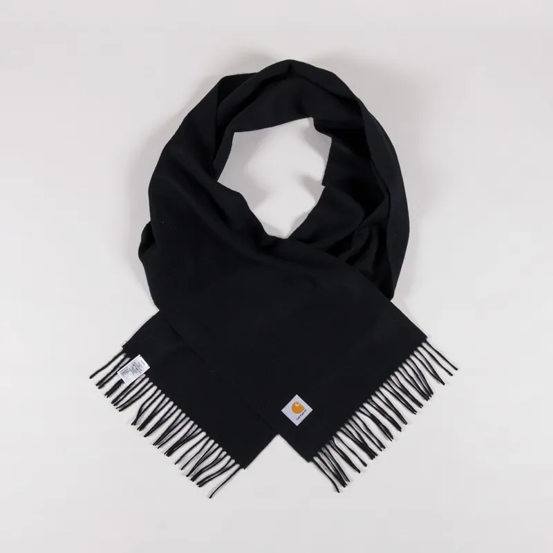 Carhartt WIP Clan Scarf Black-2