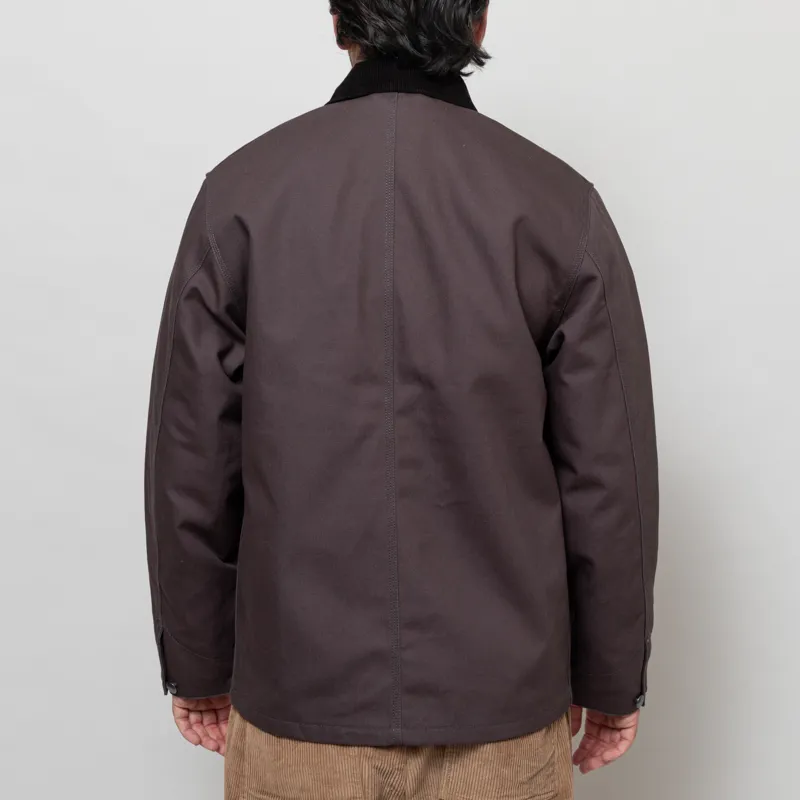 Carhartt WIP Michigan Coat Graphite Black Rigid-3