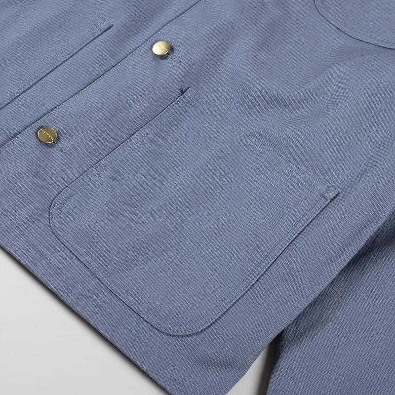 Carhartt WIP Michigan Coat Dove Grey Black-8