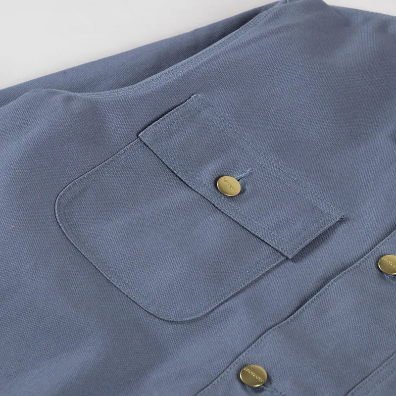 Carhartt WIP Michigan Coat Dove Grey Black-6