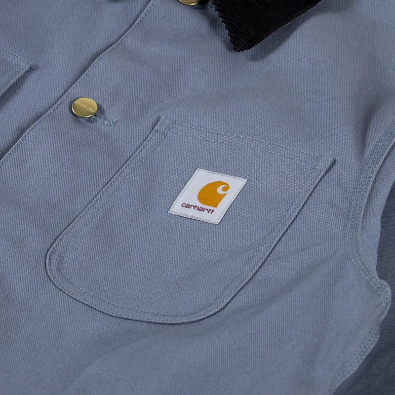 Carhartt WIP Michigan Coat Dove Grey Black-5