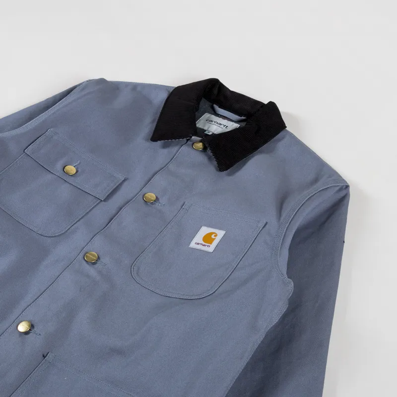 Carhartt WIP Michigan Coat Dove Grey Black-4