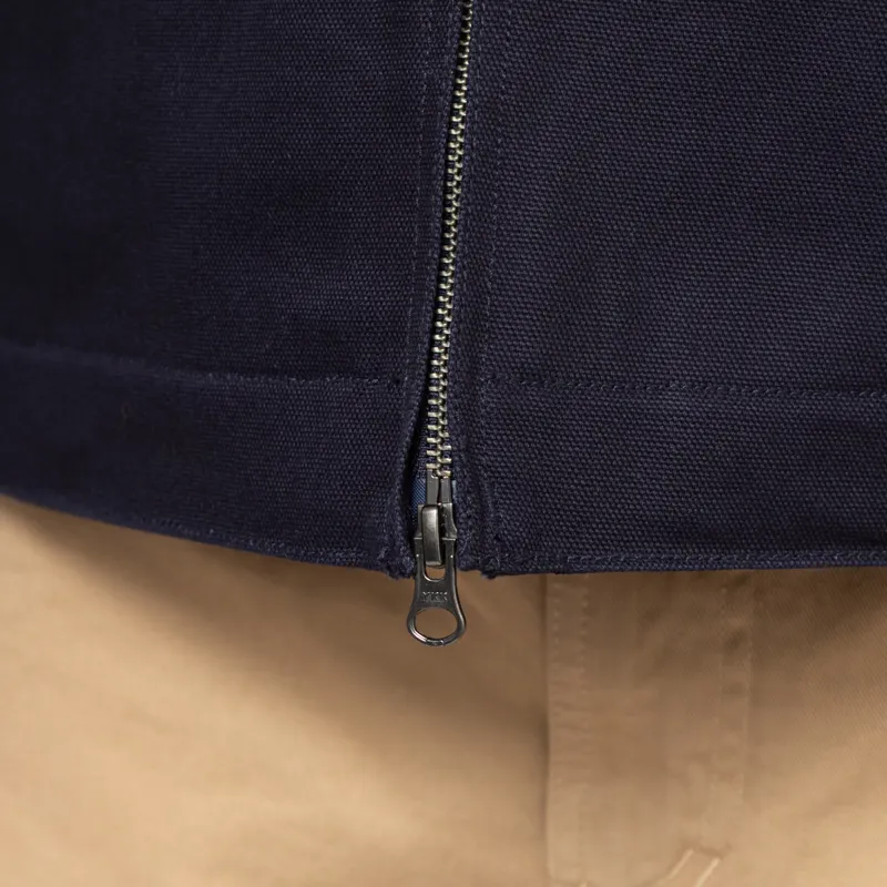 Carhartt WIP Detroit Jacket Dark Navy Black Rigid-8