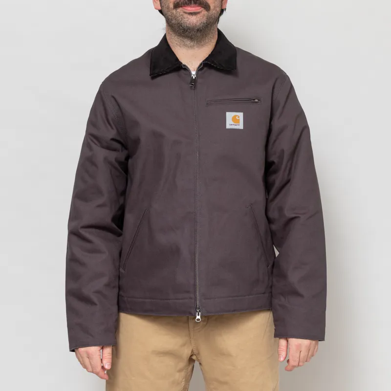 Carhartt WIP Detroit Jacket Graphite Black Rigid