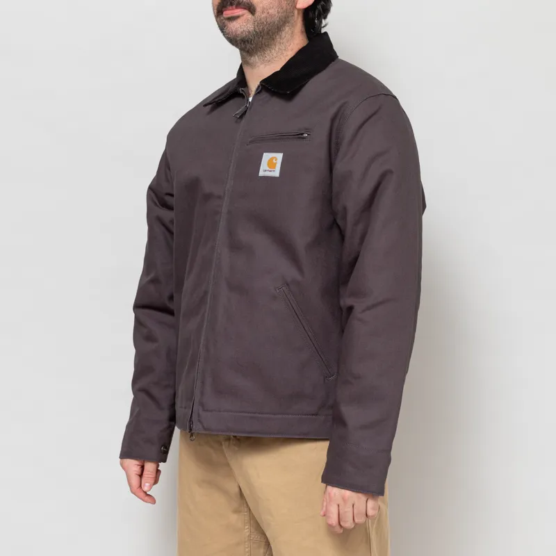 Carhartt WIP Detroit Jacket Graphite Black Rigid-1