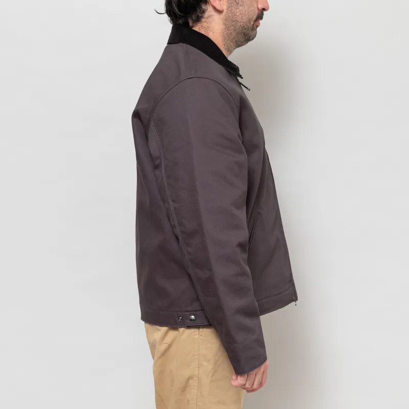 Carhartt WIP Detroit Jacket Graphite Black Rigid-4