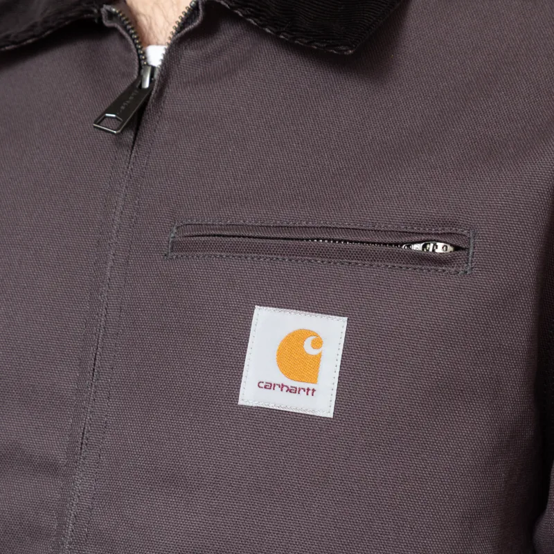 Carhartt WIP Detroit Jacket Graphite Black Rigid-6