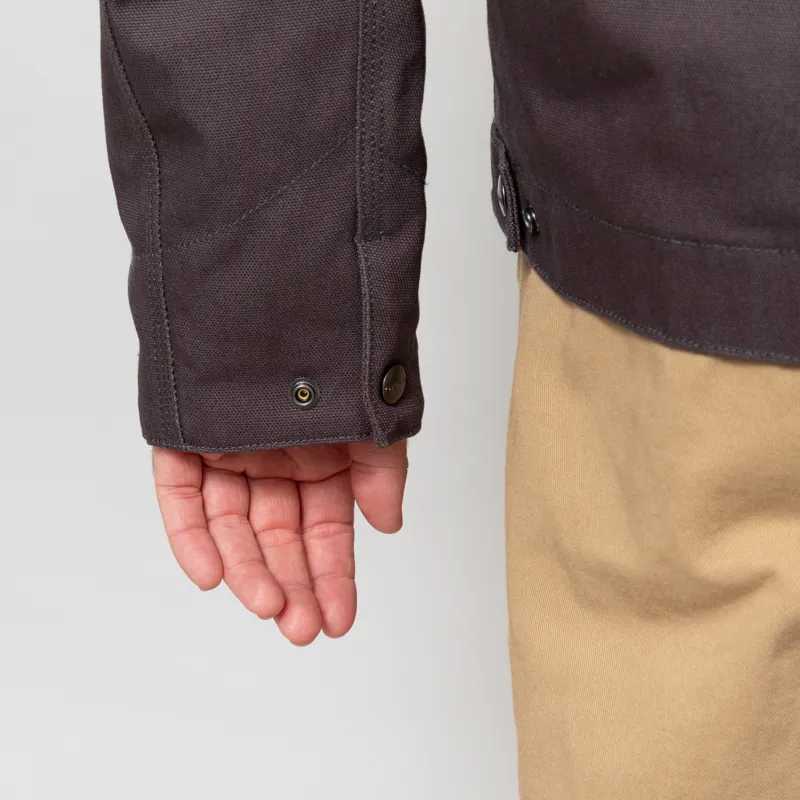 Carhartt WIP Detroit Jacket Graphite Black Rigid-9