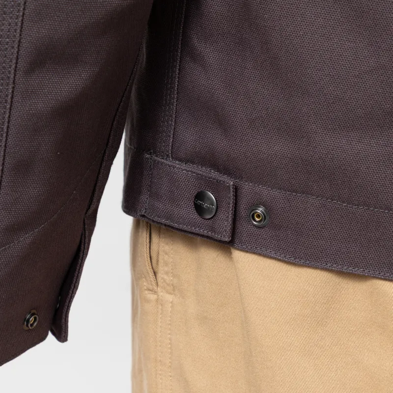 Carhartt WIP Detroit Jacket Graphite Black Rigid-8