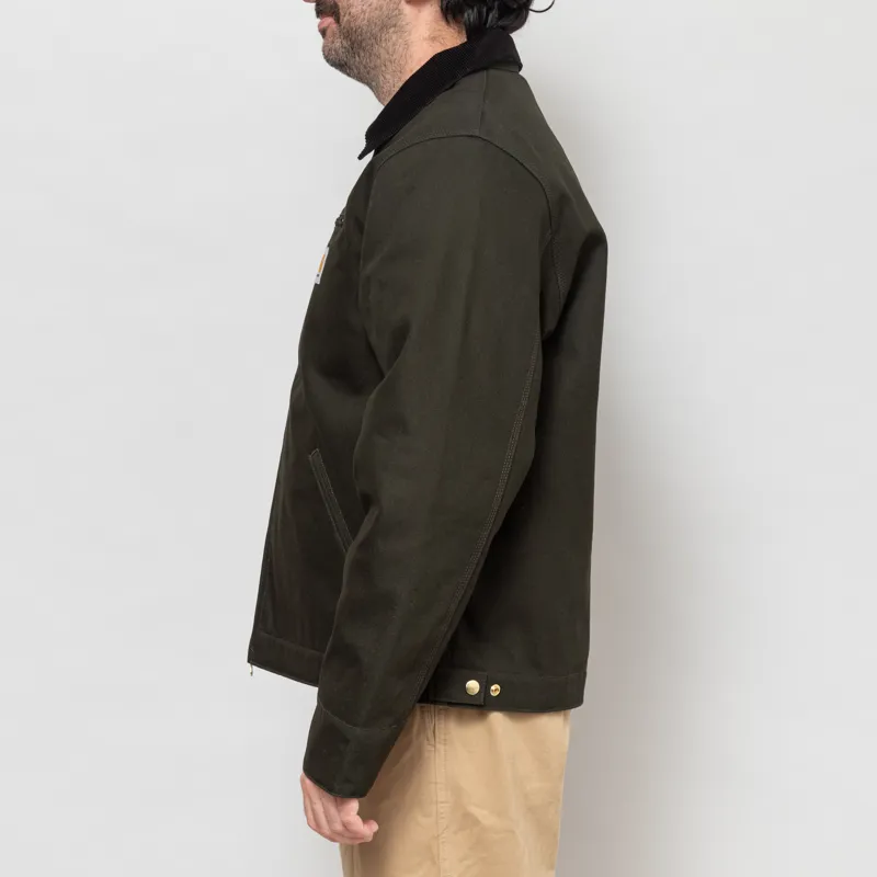 Carhartt WIP Detroit Jacket Olive Black Rigid-2