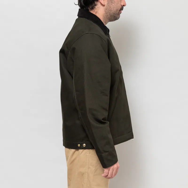 Carhartt WIP Detroit Jacket Olive Black Rigid-4