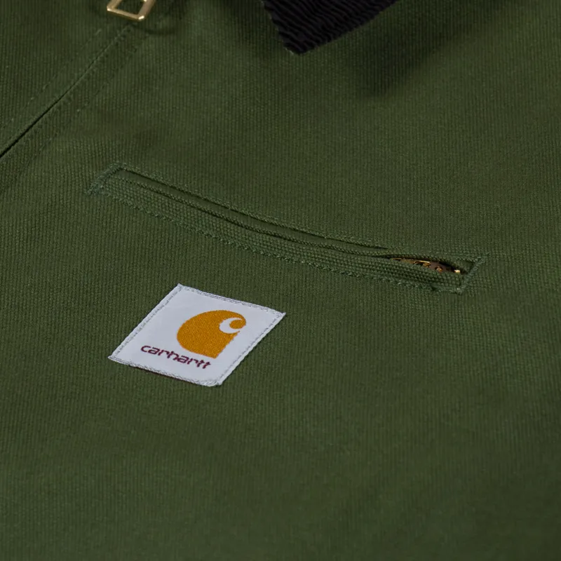 Carhartt WIP Detroit Jacket Tarragon Black-7