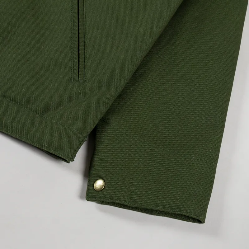 Carhartt WIP Detroit Jacket Tarragon Black-11
