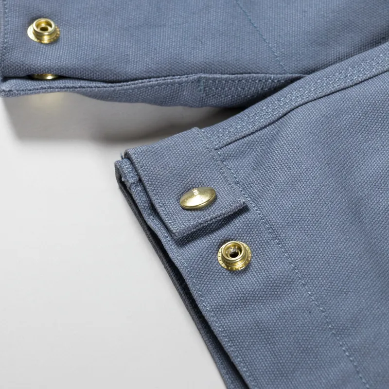 Carhartt WIP Detroit Jacket Dove Grey Black Rigid-8