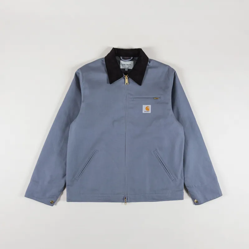 Carhartt WIP Detroit Jacket Dove Grey Black Rigid