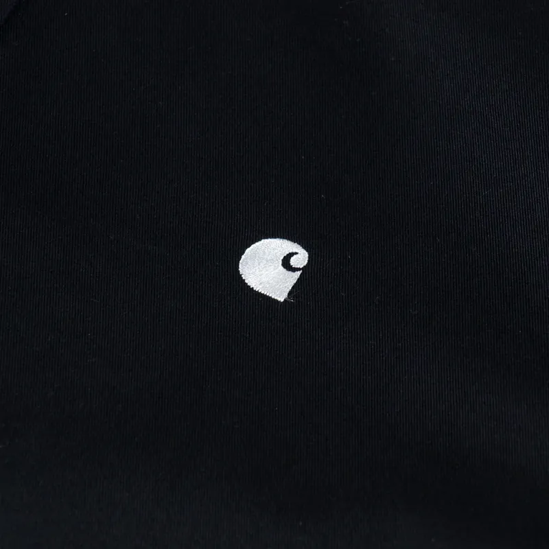 Carhartt WIP Long Sleeve Madison Shirt Black White-5