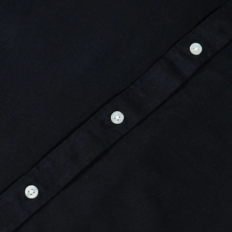 Carhartt WIP Long Sleeve Madison Shirt Black White-6