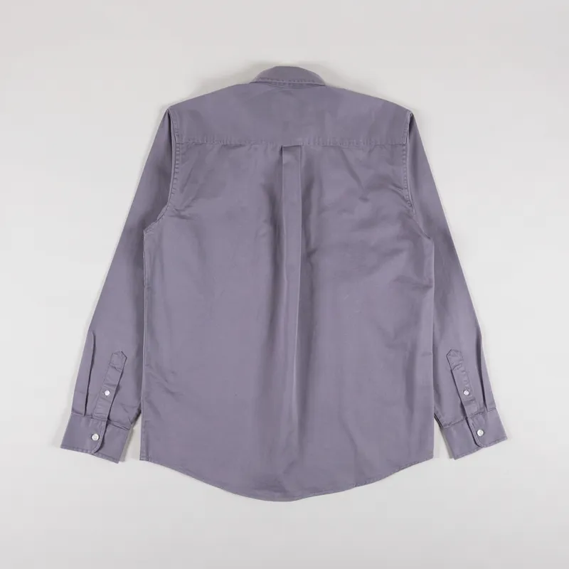 Carhartt WIP Long Sleeve Madison Shirt Yosemite White-1