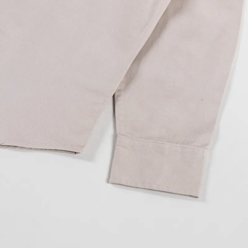 Carhartt WIP Long Sleeve Madison Shirt Fleur De Sel Wax-7