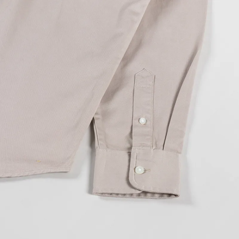 Carhartt WIP Long Sleeve Madison Shirt Fleur De Sel Wax-8