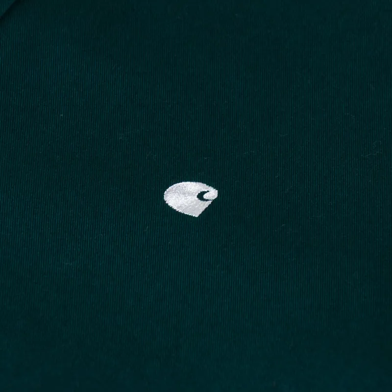 Carhartt WIP Long Sleeve Madison Shirt Dark Fir Wax-5