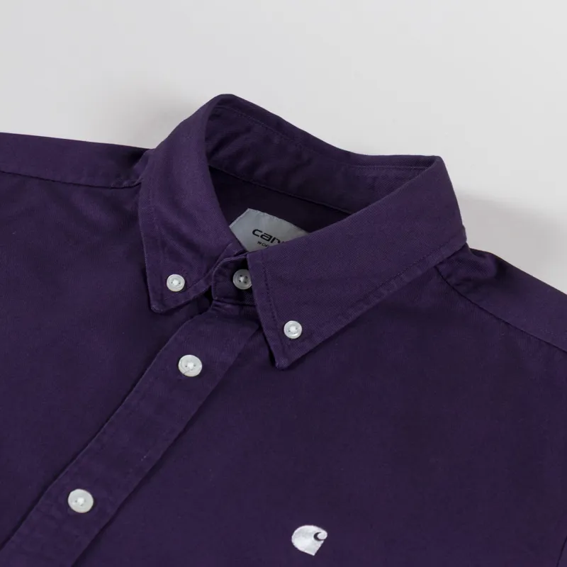 Carhartt WIP Long Sleeve Madison Shirt Lokers Wax-4