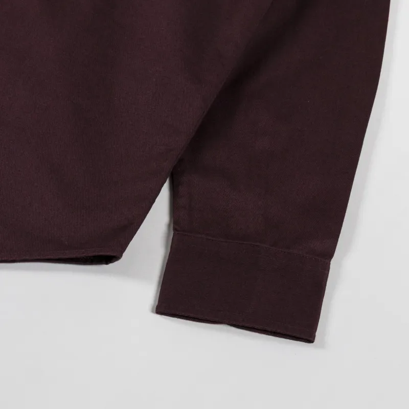 Carhartt WIP Long Sleeve Madison Shirt Palisander Wax-7