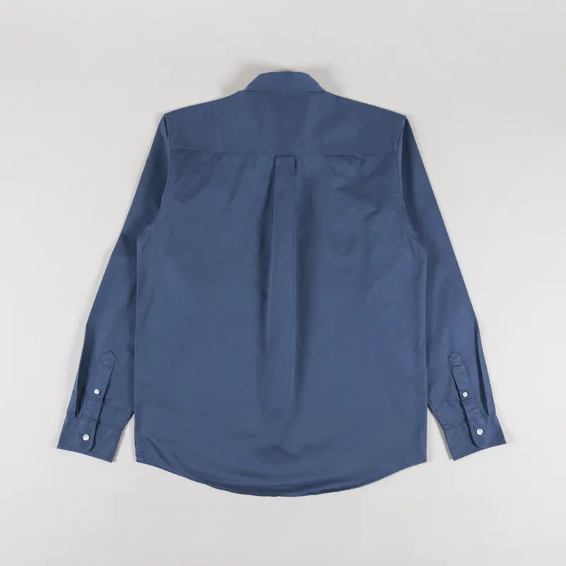 Carhartt WIP Long Sleeve Madison Shirt Positano Wax-1