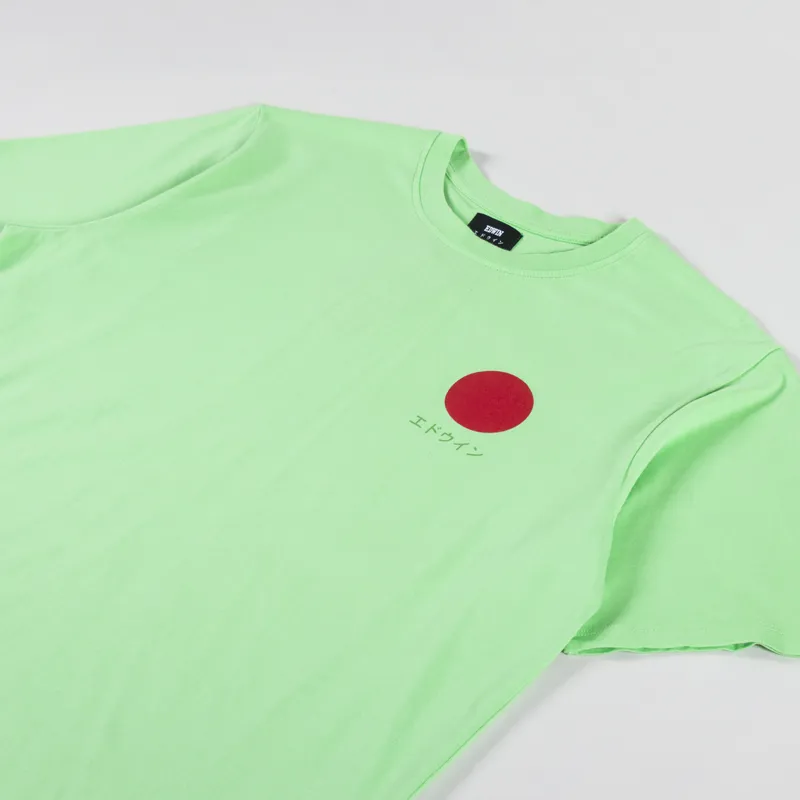 Edwin Japanese Sun T Shirt Summer Green-1