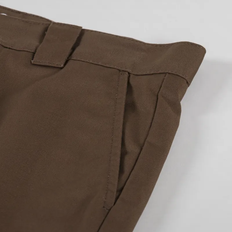 Carhartt WIP Womens Master Pant Chocolate Rinsed Dunmore Twill-13