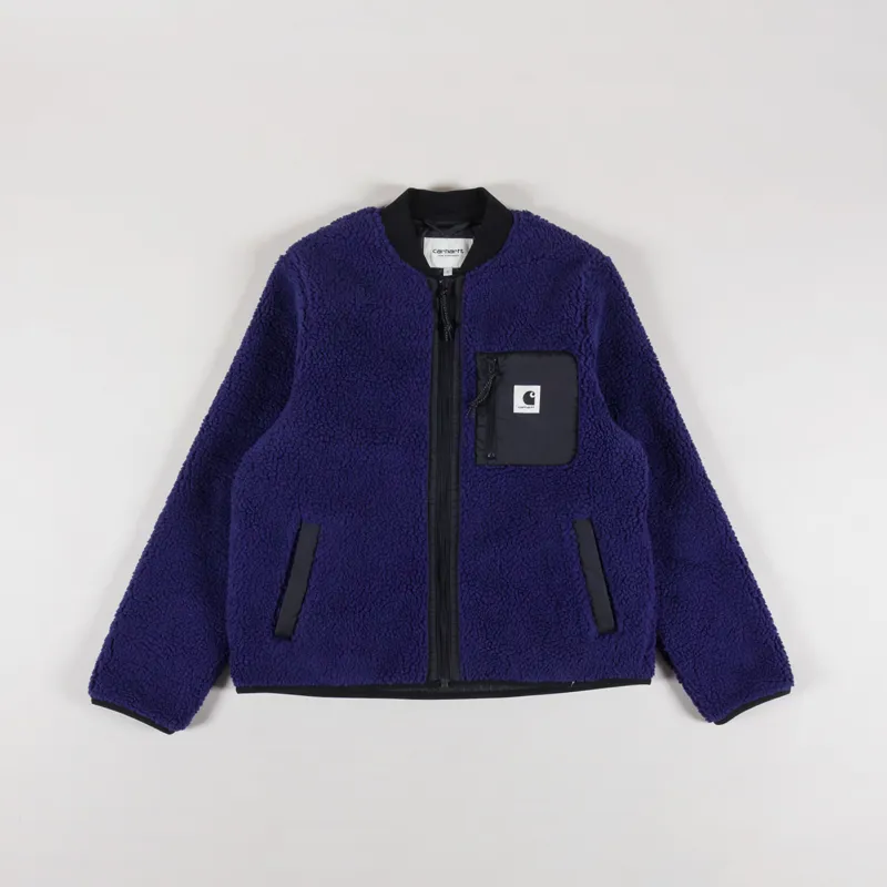 Carhartt WIP Womens Janet Fleece Liner Jura Purple Black