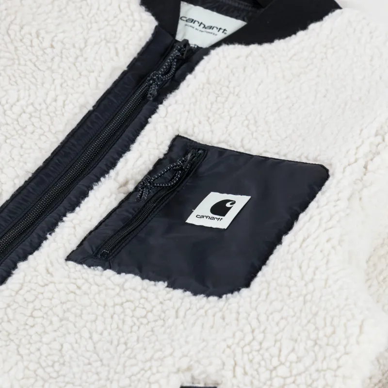 Carhartt WIP Womens Janet Liner Moonbeam Black-6