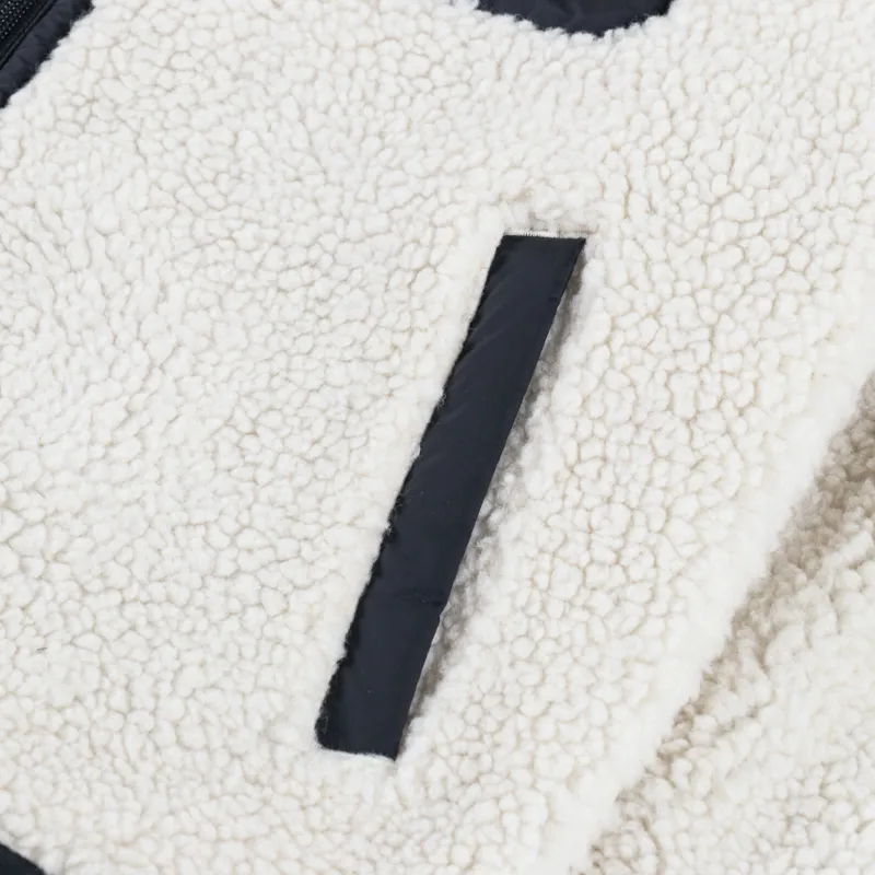 Carhartt WIP Womens Janet Liner Moonbeam Black-7