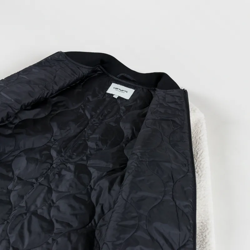 Carhartt WIP Womens Janet Liner Moonbeam Black-4