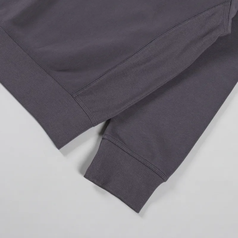 Carhartt WIP American Script Sweatshirt Porphyry-7