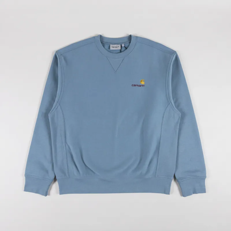 Carhartt WIP American Script Sweatshirt Citadel