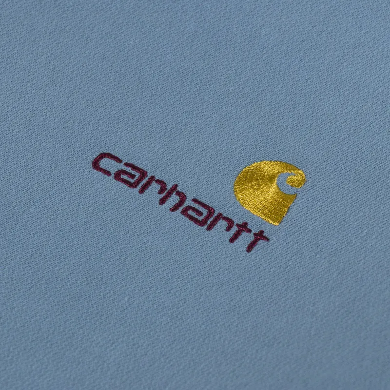 Carhartt WIP American Script Sweatshirt Citadel-5
