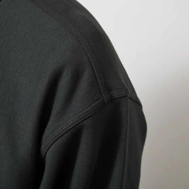 Carhartt WIP American Script Sweat Raven-5