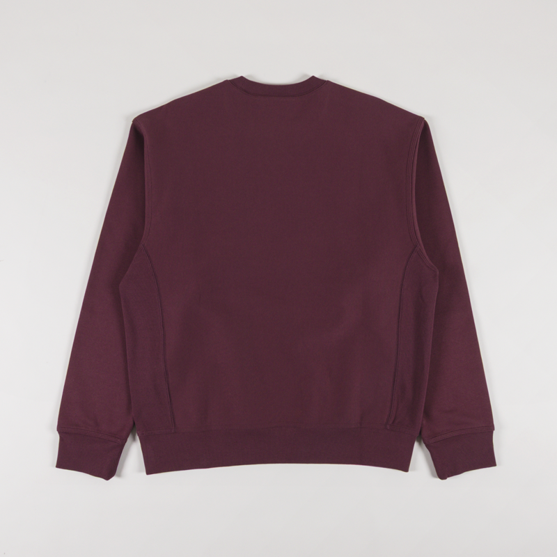 Carhartt WIP American Script Sweat Amarone-1