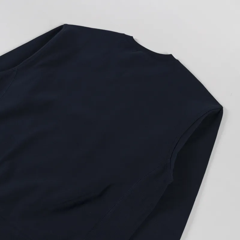 Carhartt WIP American Script Sweat Deep Night-3