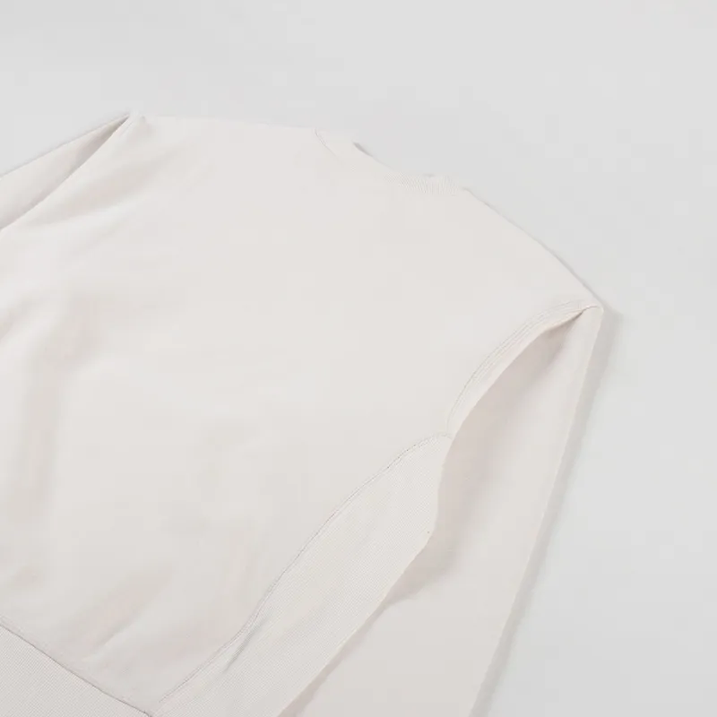 Carhartt WIP American Script Sweat Moonbeam-3