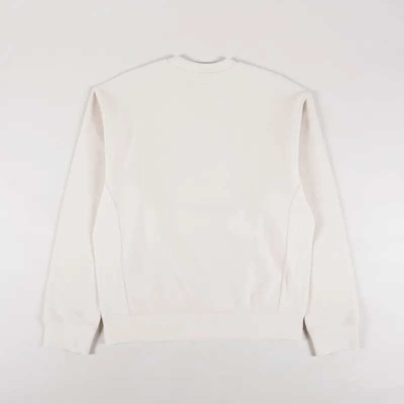 Carhartt WIP American Script Sweat Moonbeam-1
