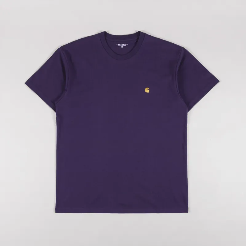Carhartt WIP Chase T Shirt Lokers Gold
