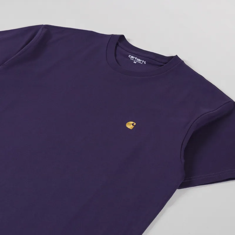 Carhartt WIP Chase T Shirt Lokers Gold-1